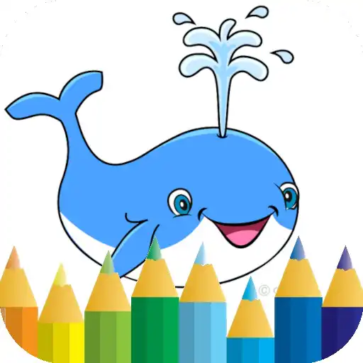 Play whale coloring game APK Play whale coloring game APK