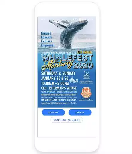 Play Whalefest Monterey 2020  and enjoy Whalefest Monterey 2020 with UptoPlay