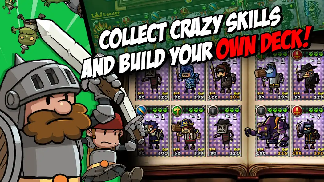 Play WhamBam Warriors VIP - Puzzle RPG as an online game WhamBam Warriors VIP - Puzzle RPG with UptoPlay