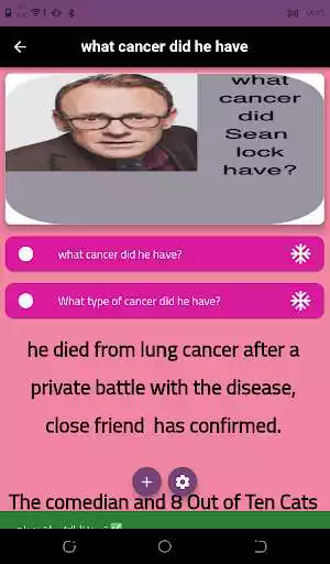 Play what cancer did Sean lock have as an online game what cancer did Sean lock have with UptoPlay