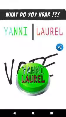 Play What Do You Hear? Yanny or Laurel