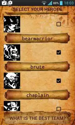 Play What is my best team for HC