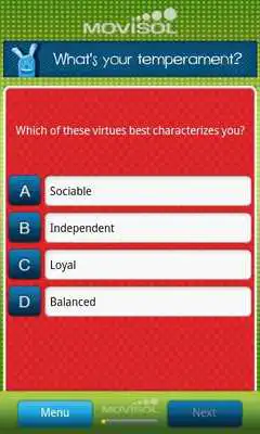 Play What Is Your Temperament as an online game What Is Your Temperament with UptoPlay