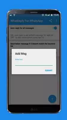 Play whatreply for whatssap