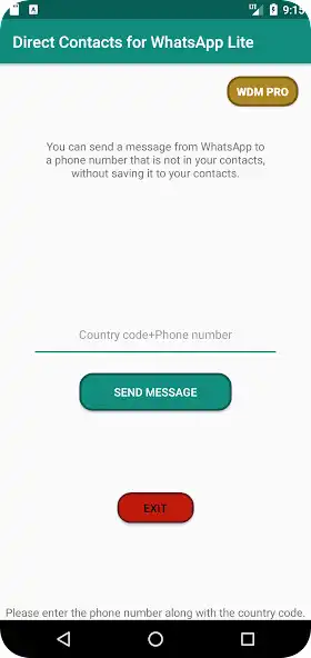Play WhatsApp Direct Contacs Lite as an online game WhatsApp Direct Contacs Lite with UptoPlay