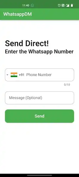 Play whatsappDM  and enjoy whatsappDM with UptoPlay