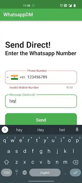 Play whatsappDM as an online game whatsappDM with UptoPlay