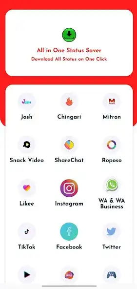 Play Whatsapp Status Saver, Insta  and enjoy Whatsapp Status Saver, Insta with UptoPlay