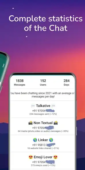 Play WhatsChat Analyzer as an online game WhatsChat Analyzer with UptoPlay