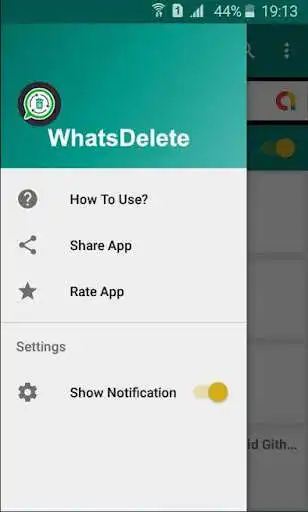 Play WhatsDelete: View Deleted Messages  and enjoy WhatsDelete: View Deleted Messages with UptoPlay