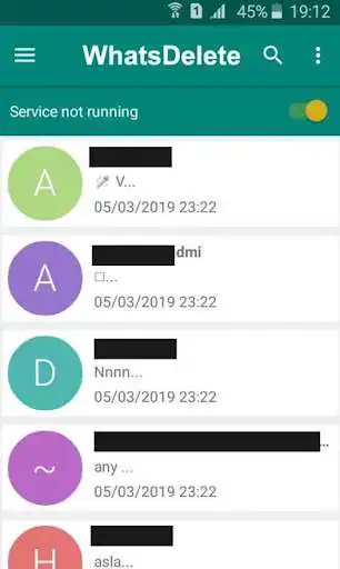 Play WhatsDelete: View Deleted Messages as an online game WhatsDelete: View Deleted Messages with UptoPlay