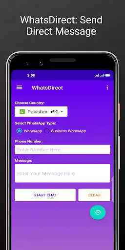 Play WhatsDirect - Direct Chat Without Saving Contact  and enjoy WhatsDirect - Direct Chat Without Saving Contact with UptoPlay