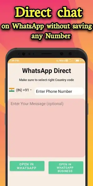 Play WhatsDirect Message  Chat  and enjoy WhatsDirect Message  Chat with UptoPlay
