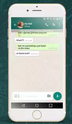 Play WhatsFake - Fake chat conversation for whatsapp