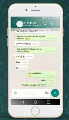Play WhatsFake - Fake chat conversation for whatsapp