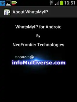 Play WhatsMyIP for Android as an online game WhatsMyIP for Android with UptoPlay