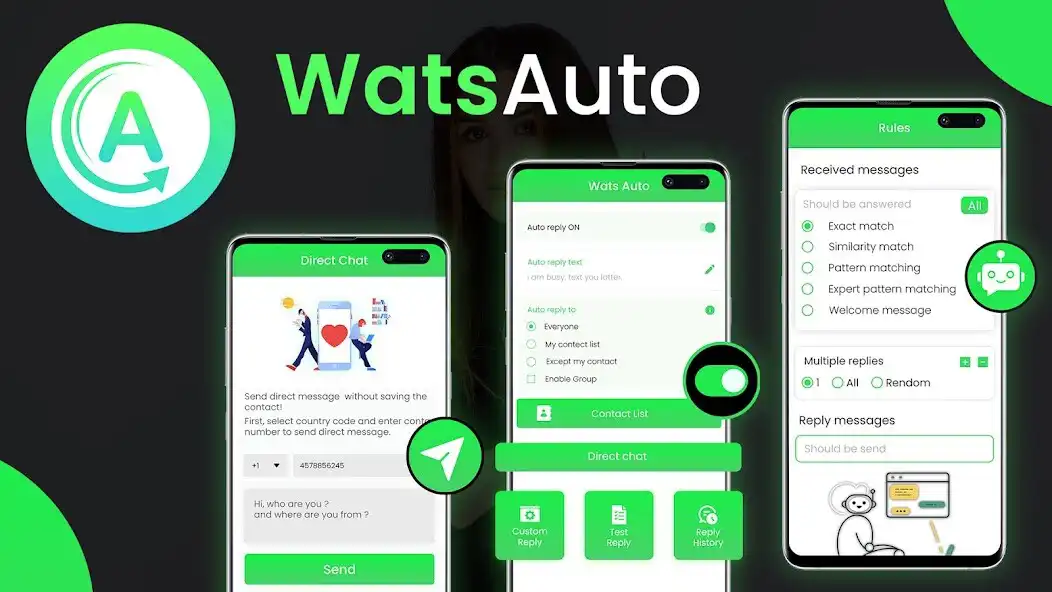 Play Whatsreply - Auto Reply for WA  and enjoy Whatsreply - Auto Reply for WA with UptoPlay