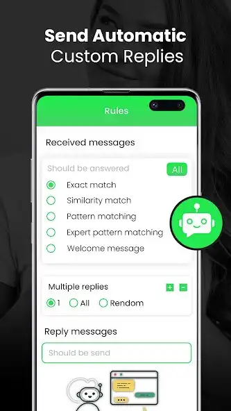 Play Whatsreply - Auto Reply for WA as an online game Whatsreply - Auto Reply for WA with UptoPlay
