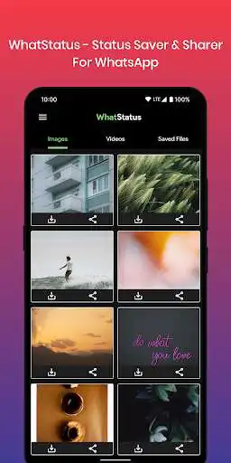 Play WhatStatus - Status Saver And Sharer For WApp  and enjoy WhatStatus - Status Saver And Sharer For WApp with UptoPlay