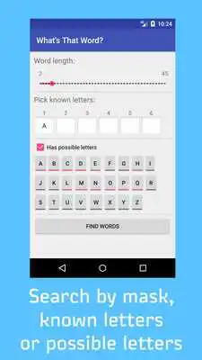 Play Whats That Word? Word puzzles solver