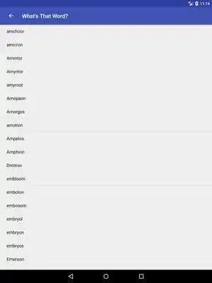 Play Whats That Word? Word puzzles solver