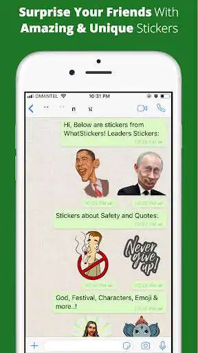 Play APK WhatStickers - Stickers  and enjoy WhatStickers - Stickers with UptoPlay bomosi.apps.stickers