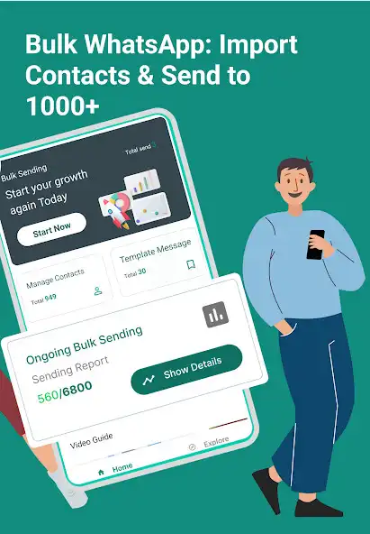 Play WhatsTool for Bulk WhatsApp as an online game WhatsTool for Bulk WhatsApp with UptoPlay