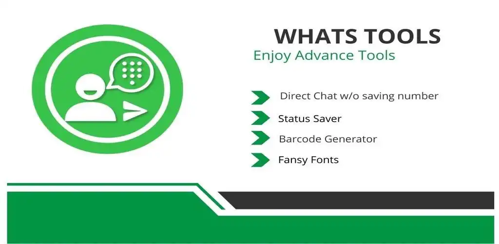 Play WhatsTools - Chat w/o Contact  and enjoy WhatsTools - Chat w/o Contact with UptoPlay