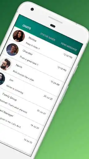 Play Whats Unseen: Status saver and recover delete text as an online game Whats Unseen: Status saver and recover delete text with UptoPlay