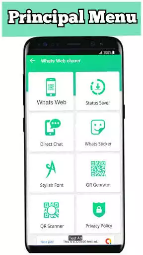 Play WhatsWeb Cloner as an online game WhatsWeb Cloner with UptoPlay