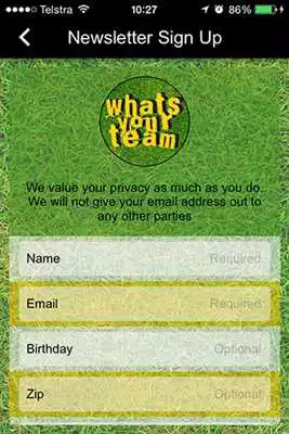 Play Whats Your Team