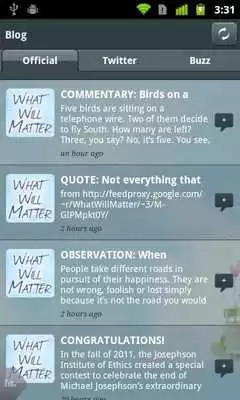 Play What Will Matter