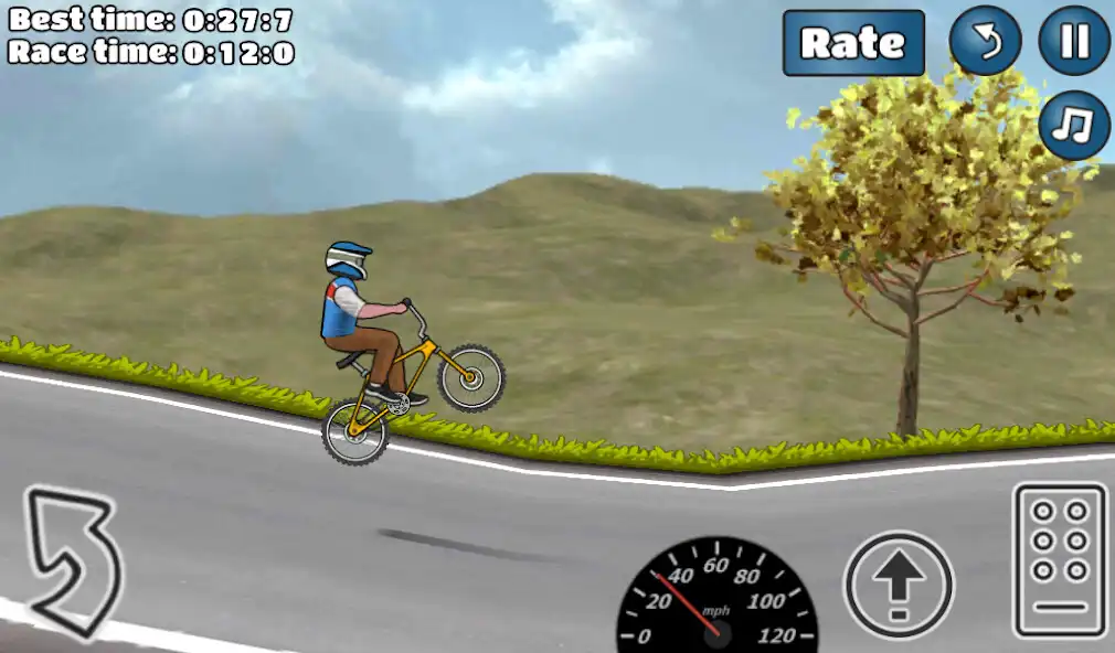 Play Wheelie Challenge as an online game Wheelie Challenge with UptoPlay