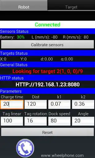 Play Wheelphone markers navigation