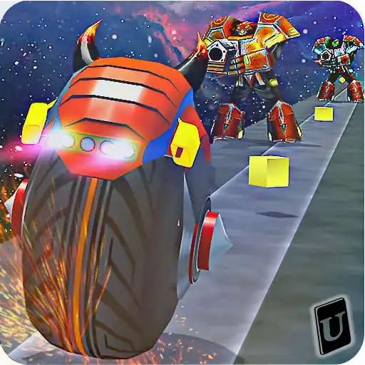 Free play online Wheel Rush Galaxy : Endless Dash Racing Game APK