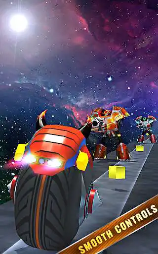 Play Wheel Rush Galaxy : Endless Dash Racing Game