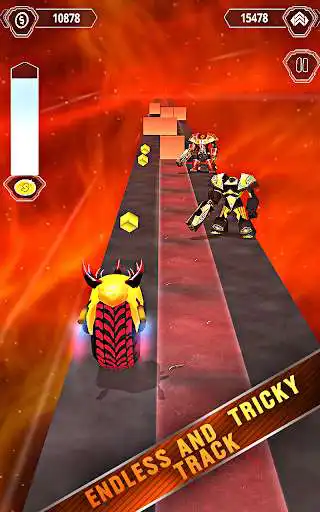 Play Wheel Rush Galaxy : Endless Dash Racing Game