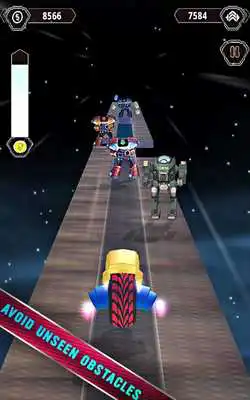 Play Wheel Rush Galaxy : Endless Dash Racing Game
