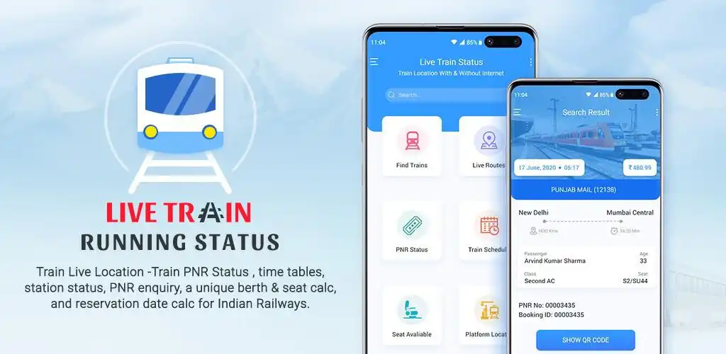 Play Where Is My Train Booking App  and enjoy Where Is My Train Booking App with UptoPlay