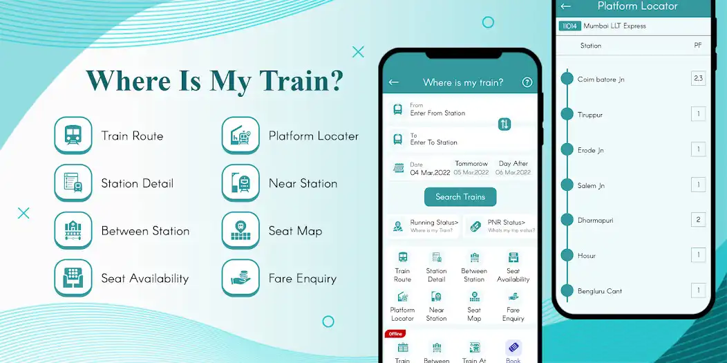 Play Where Is My Train - Train Info  and enjoy Where Is My Train - Train Info with UptoPlay