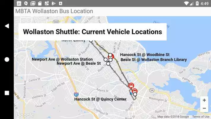 Play Where Wollaston Shuttle Buses are
