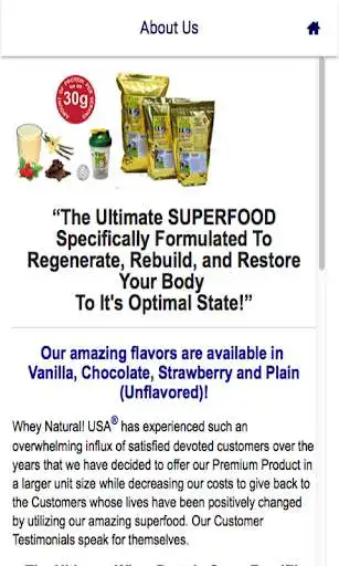 Play Whey Natural USA as an online game Whey Natural USA with UptoPlay