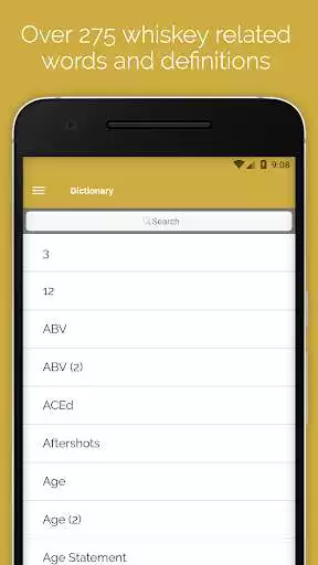 Play Whiskey Dictionary A-Z  and enjoy Whiskey Dictionary A-Z with UptoPlay