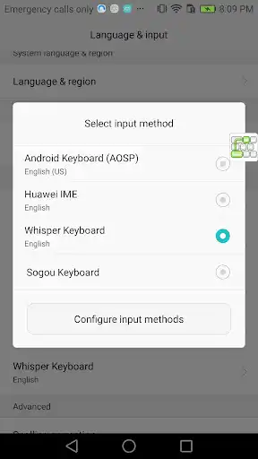 Play WhisperKeyboard - secure encrypt messages and text as an online game WhisperKeyboard - secure encrypt messages and text with UptoPlay