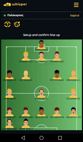 Play Whisper Player Manager and enjoy Whisper Player Manager with UptoPlay Play Whisper Player Manager and enjoy Whisper Player Manager with UptoPlay