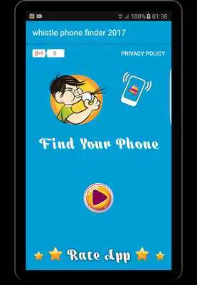 Play Whistle Phone Finder HD