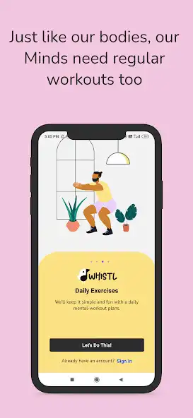 Play Whistl - Mental Health Gym as an online game Whistl - Mental Health Gym with UptoPlay