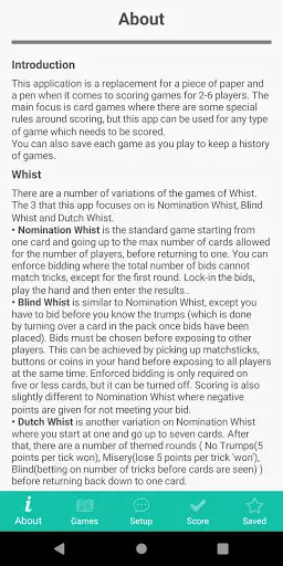 Play Whist Scorer  and enjoy Whist Scorer with UptoPlay