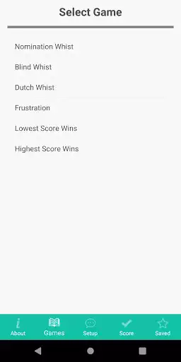 Play Whist Scorer as an online game Whist Scorer with UptoPlay