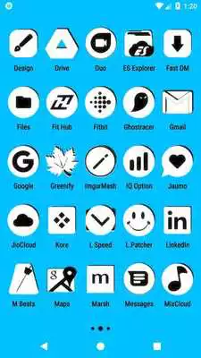 Play White and Black Icon Pack v4.6 Free